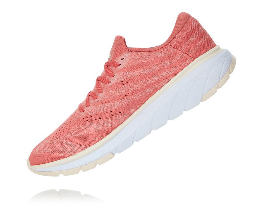 Basket Hoka One One Cavu 3 Femme - Orange/Blanche - NVI-582734